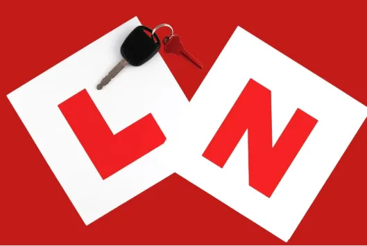 N and L Plates Learner Drivers